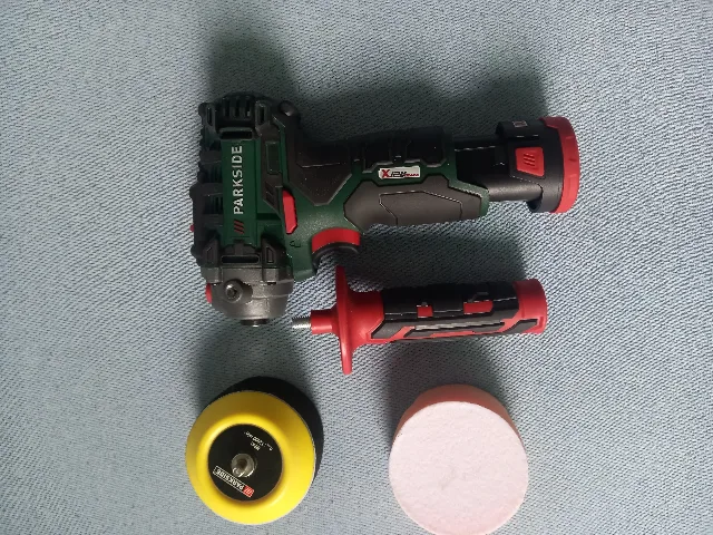 mașină de polișat parkside pe acumulator – fotografia 2 din 4