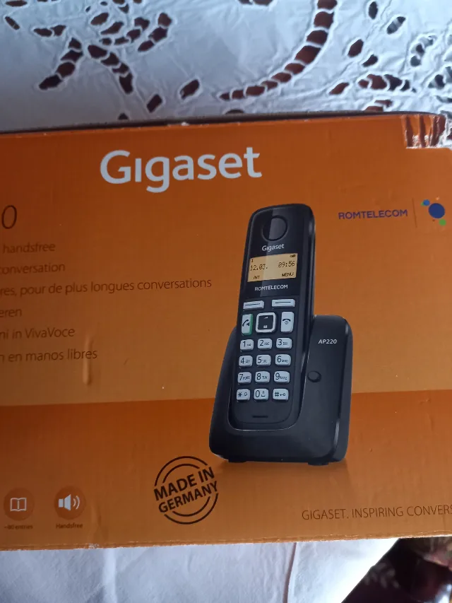 telefon fix fără fir.vivavoce,etc – fotografia 1 din 5
