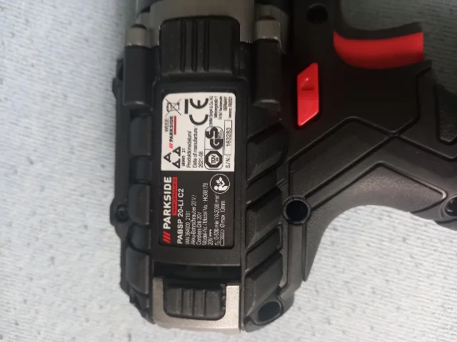 Masina de gaurit si insurubat (bormasina) pe acumulator PARKSIDE PERFORMANCE® PABSP 20 Li C4 20V – fotografia 4 din 5
