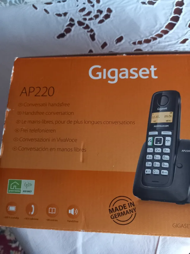 telefon fix fără fir.vivavoce,etc – fotografia 2 din 5