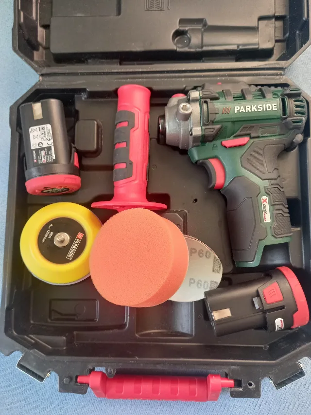 mașină de polișat parkside pe acumulator – fotografia 4 din 4