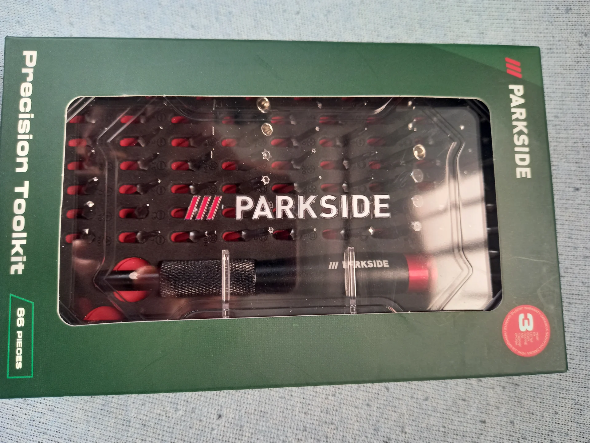 set unelte de precizie parkside – fotografia 1 din 2