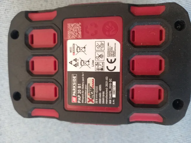 Acumulator performant Parkside 2Ah 20V – fotografia 3 din 3