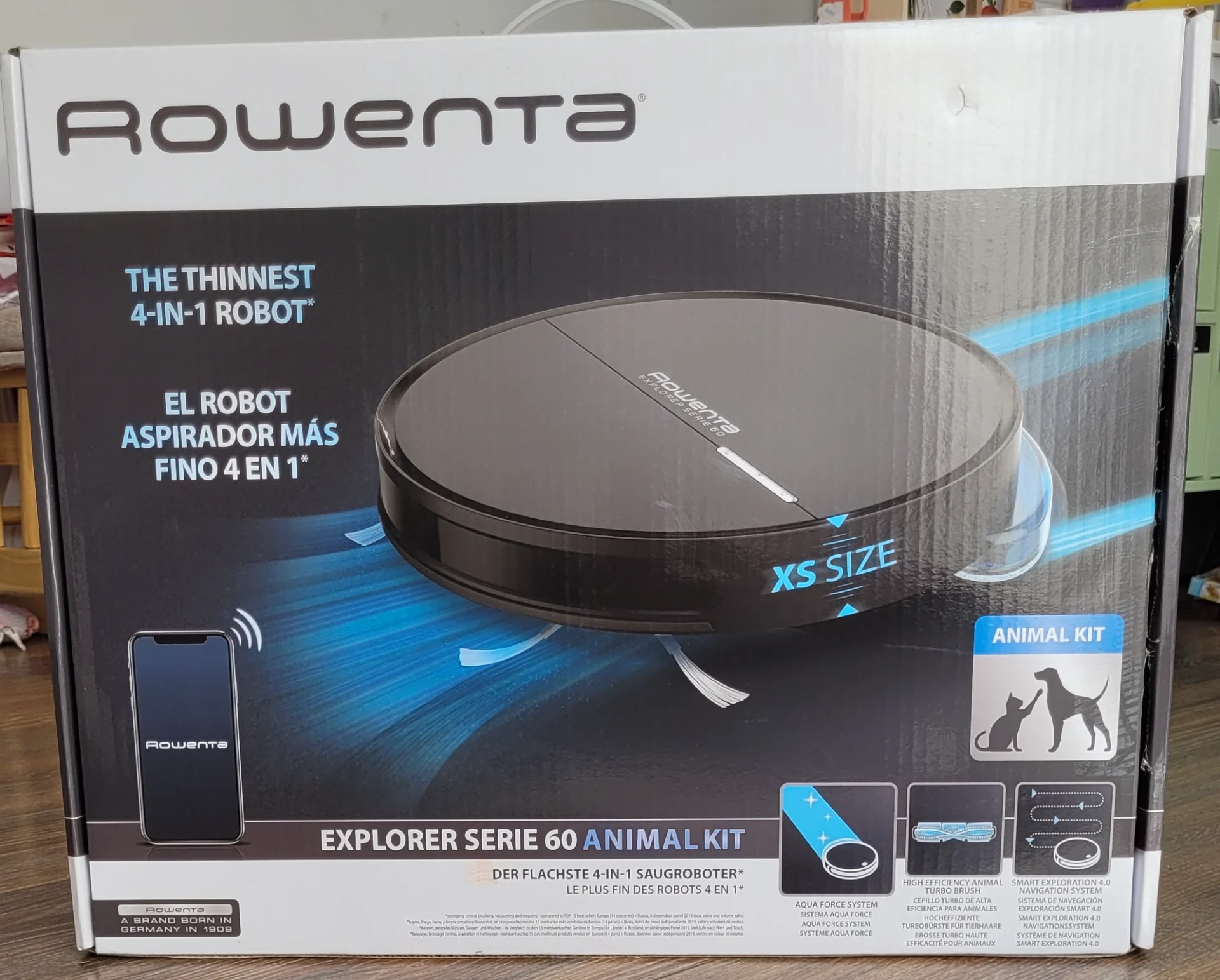 Aspirator robot Rowenta X-Plorer Serie 60 Animal Kit – fotografia 1 din 6