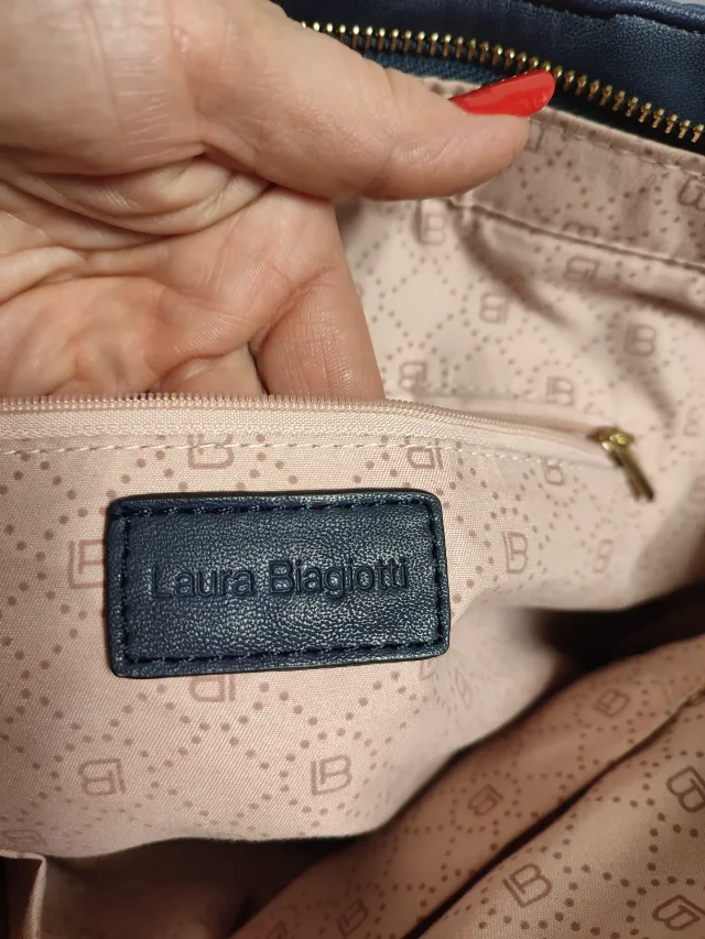 Poșetă piele Laura Biagiotti mare – fotografia 6 din 8