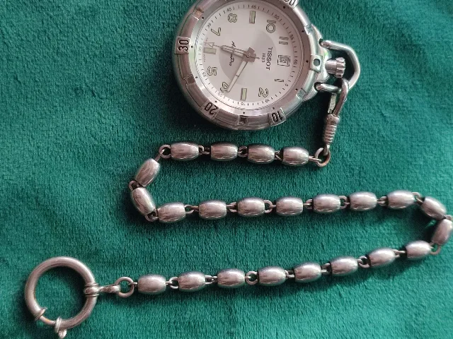 Ceas de buzunar Tissot veritabil vintage – fotografia 3 din 5