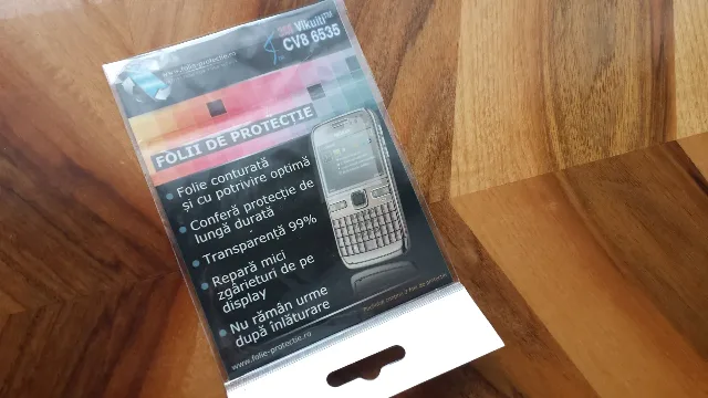 Folie protectie Nokia E5-00,noua,pachet sigilat – Vatra Dornei, Suceava