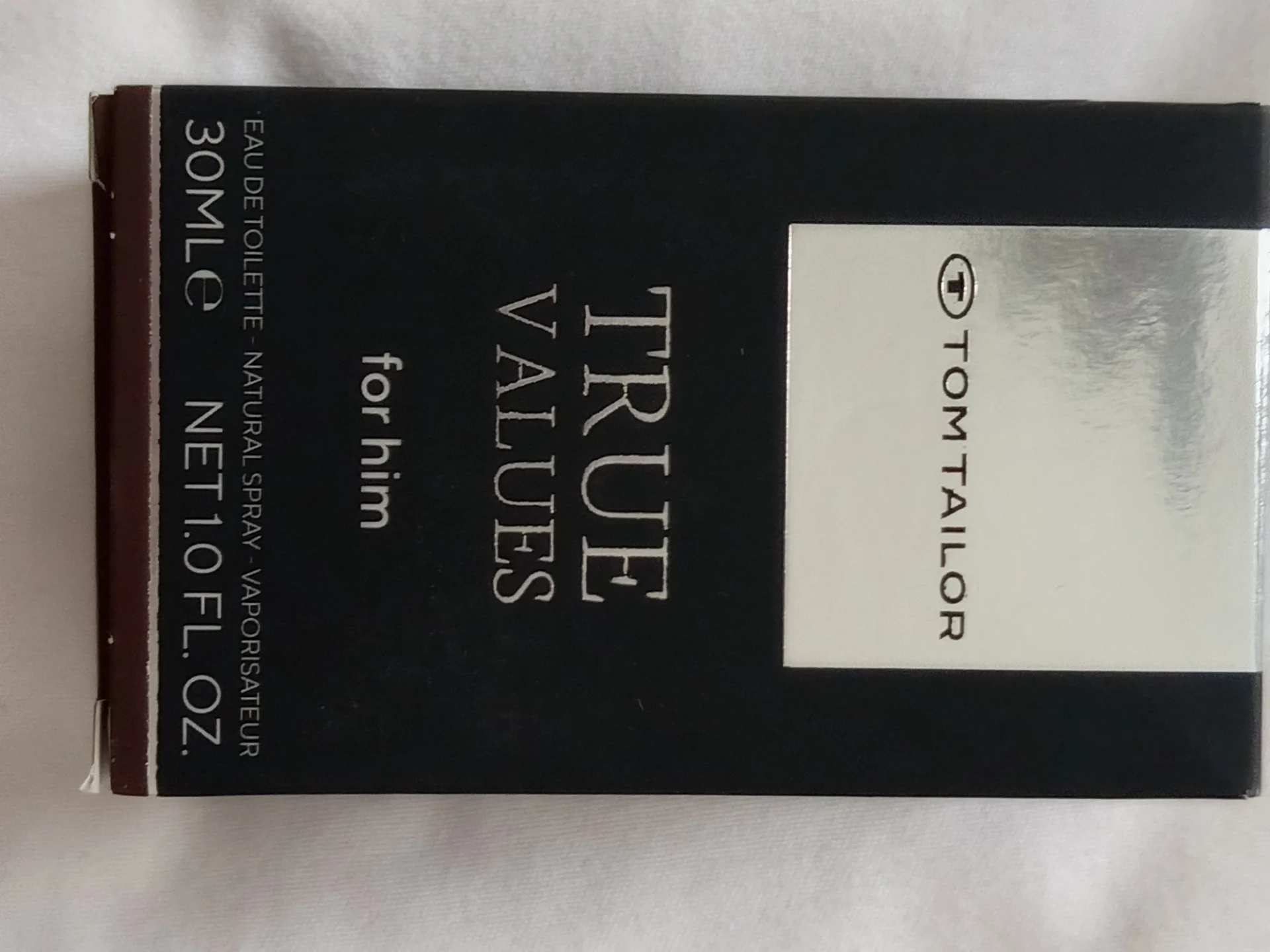 Apa de toaleta True Values for Him, Tom Tailor, 30 ml – fotografia 1 din 2