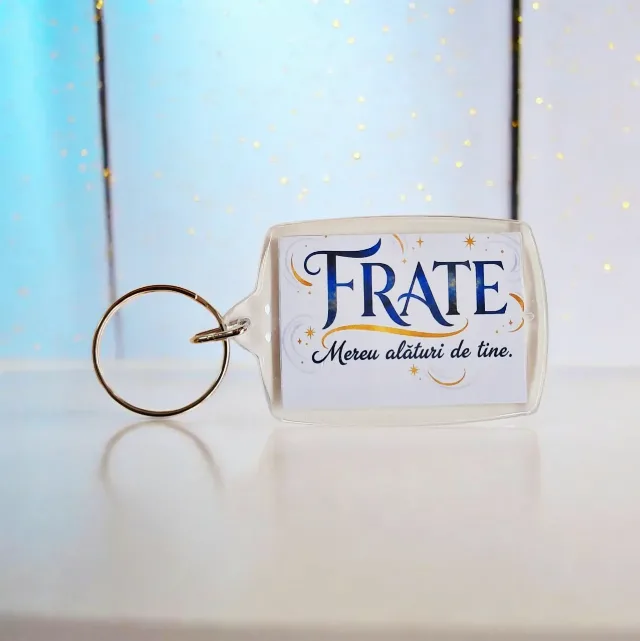 Breloc foto personalizat pentru frate – Radauti, Suceava