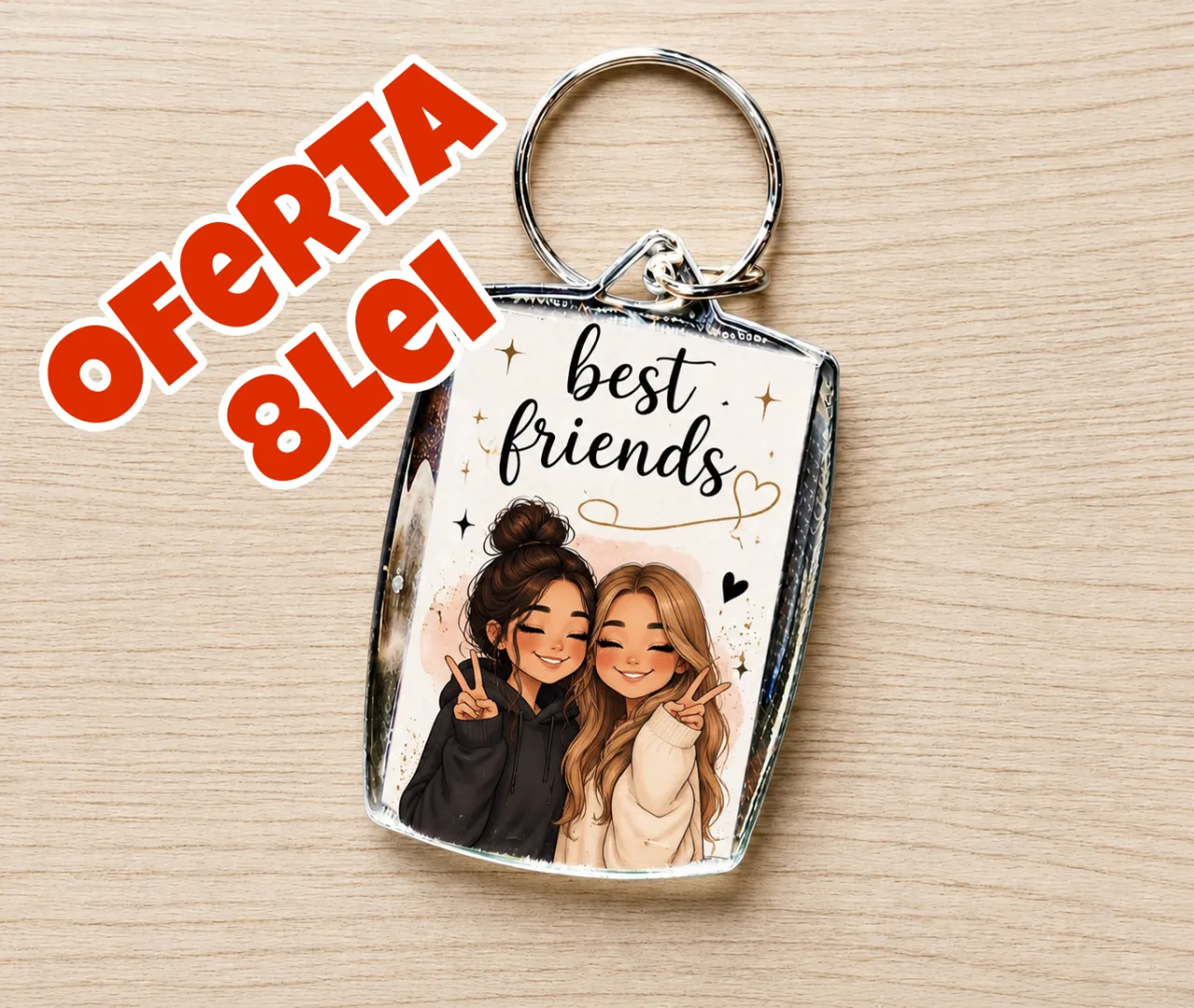 Breloc Best Friend🤗 – fotografia 1 din 1