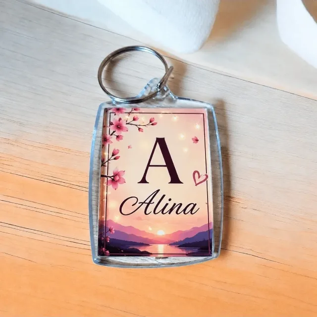 Breloc foto personalizat Alina – Radauti, Suceava