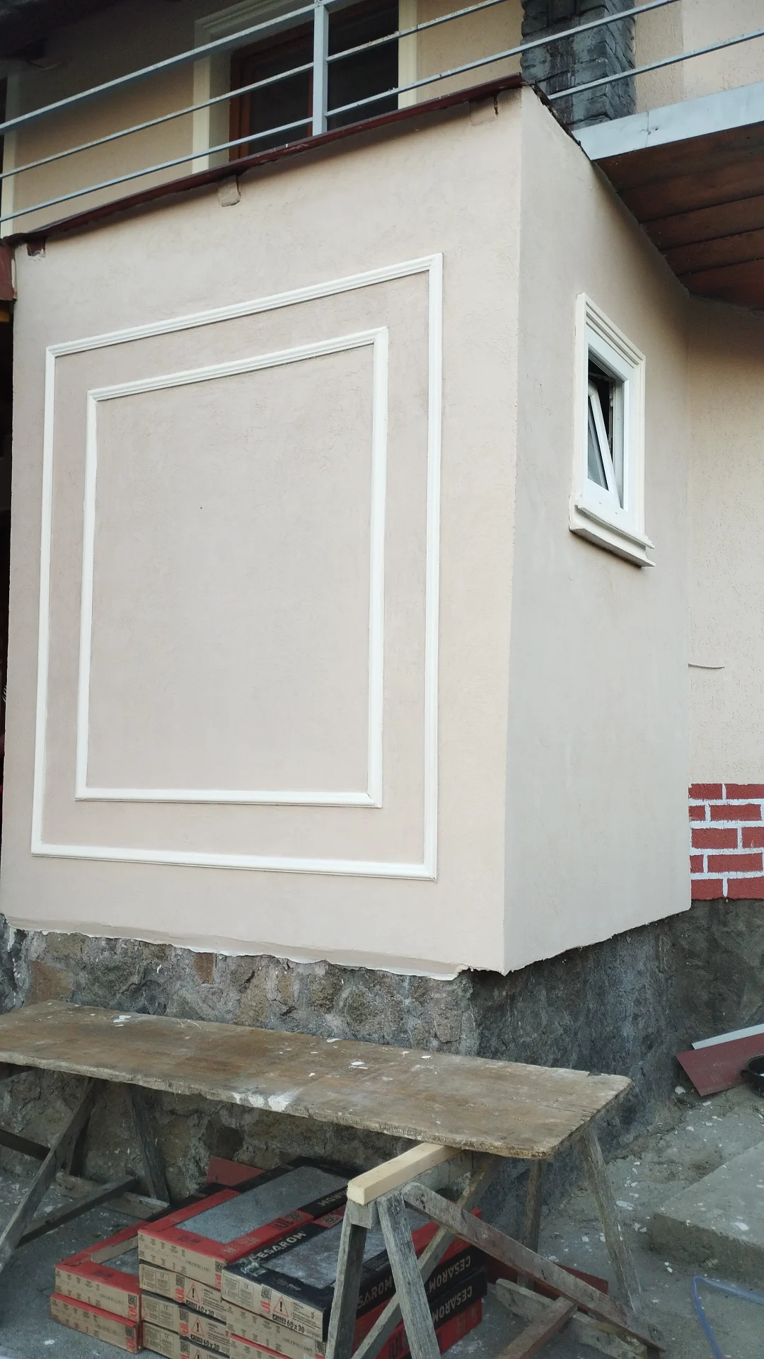 Finisaje modific culoare pe decorativ .cu vopsea și suflat cu pompa înfoliat tot giamuri jgiab" etc"și interioare glet de șlefuit cu girafa – fotografia 5 din 8