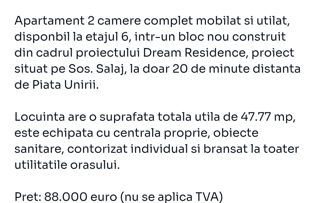 apartament de vanzare – fotografia 1 din 8