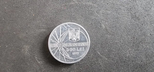 15 monede de 500 lei reprezantand eclipsa totala de soare din 1999 – fotografia 2 din 4