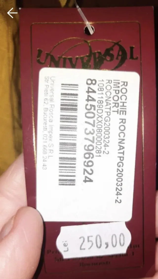 Rochie din in,România[42-44]-2 stiluri:elegant,boho,nou – fotografia 2 din 8
