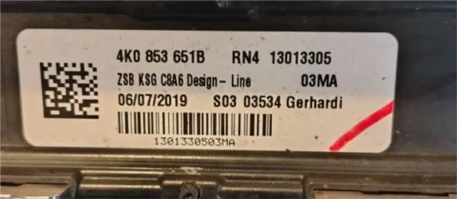 Grila radiator originala Audi A6 C8 – fotografia 4 din 5