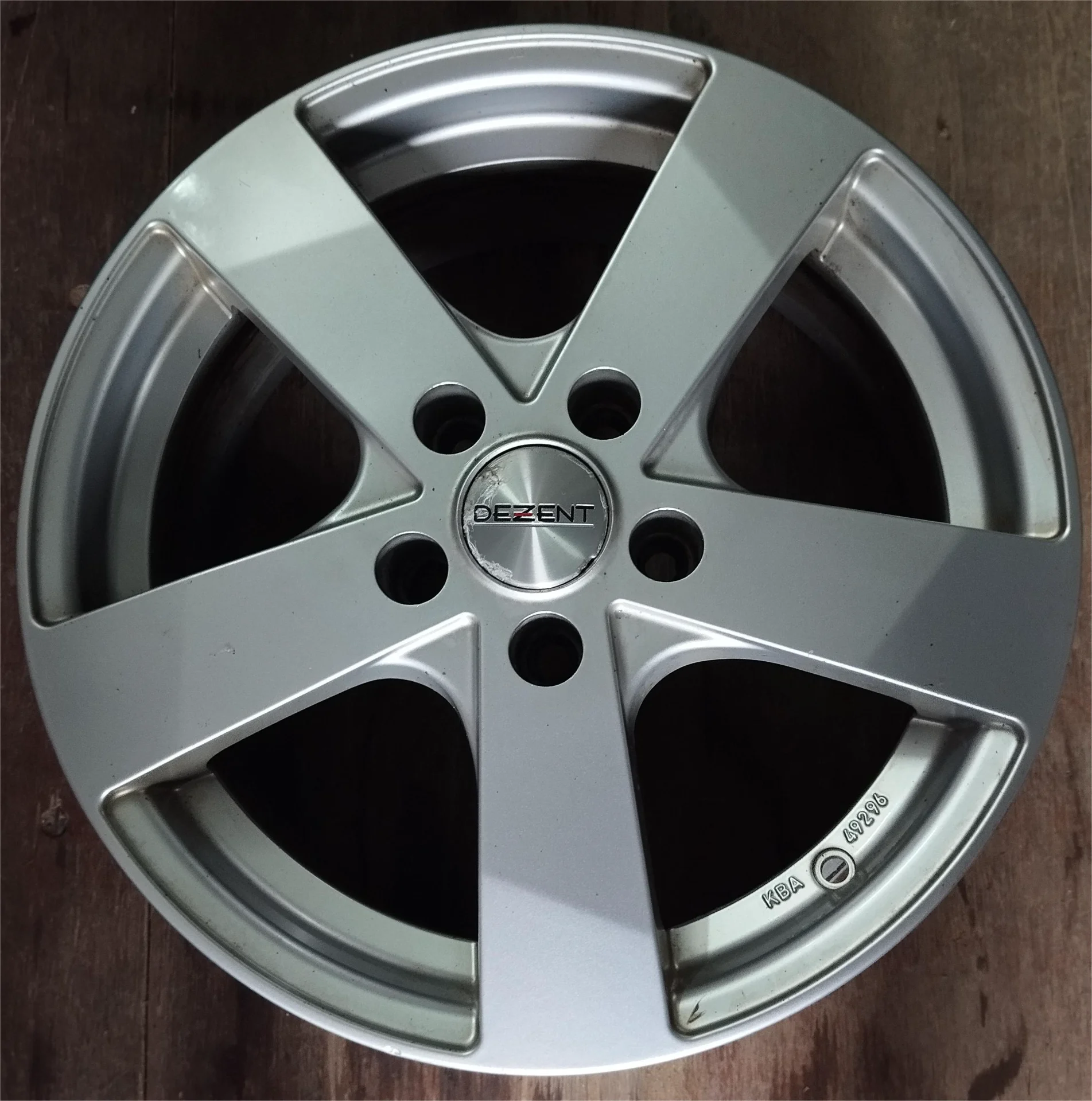 Jante aliaj 16 zoll marca Dezent, gama Opel Astra H, Vectra, Meriva, Zafira, Corsa – fotografia 1 din 7
