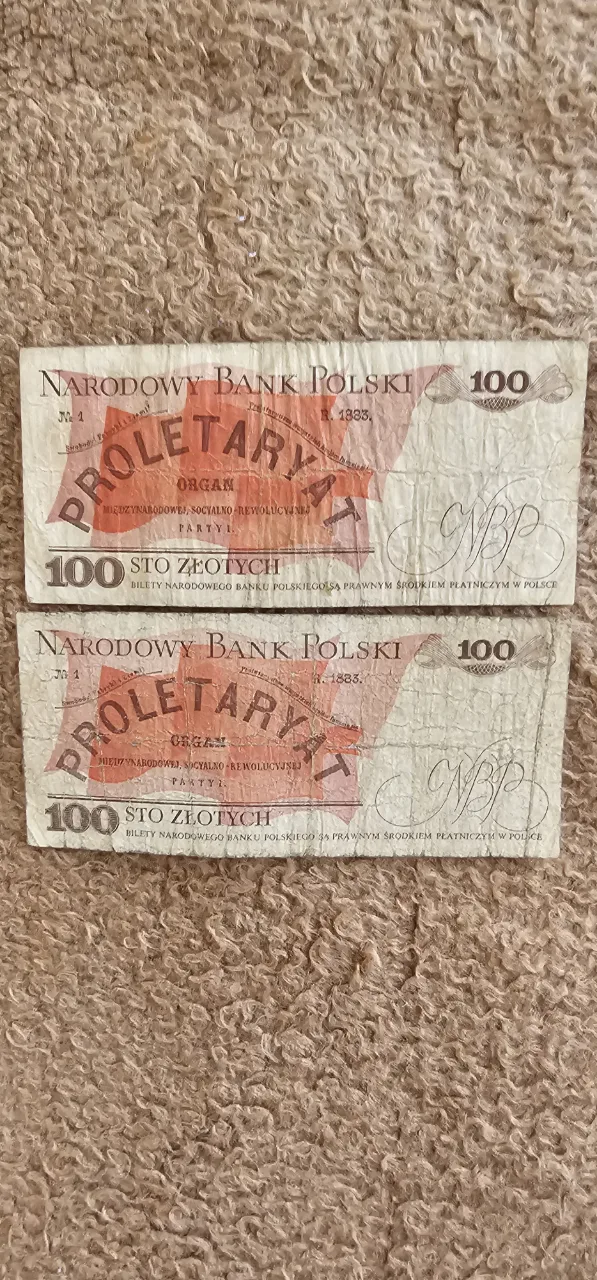 2 bancnote de 1oo zloti din anii 1979 si 1982 – fotografia 2 din 2