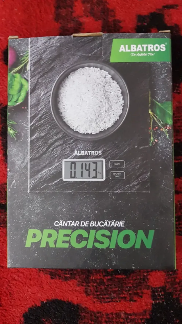Cantar digital nou,pentru bucatarie,marca Albatros PRECISION – Vatra Dornei, Suceava