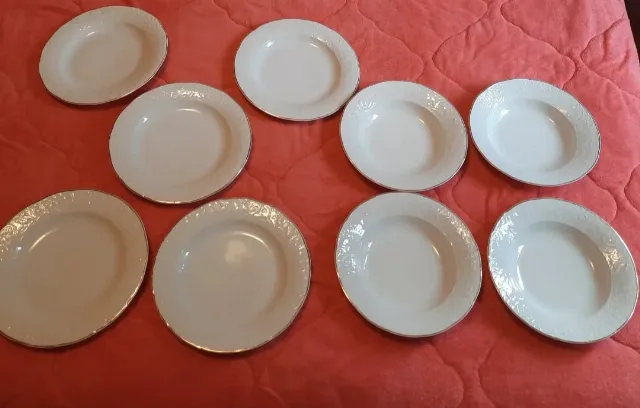 Set 9 farfurii porțelan vintage WellcoKrefeldGermania (1994)–Ca noi – fotografia 7 din 7