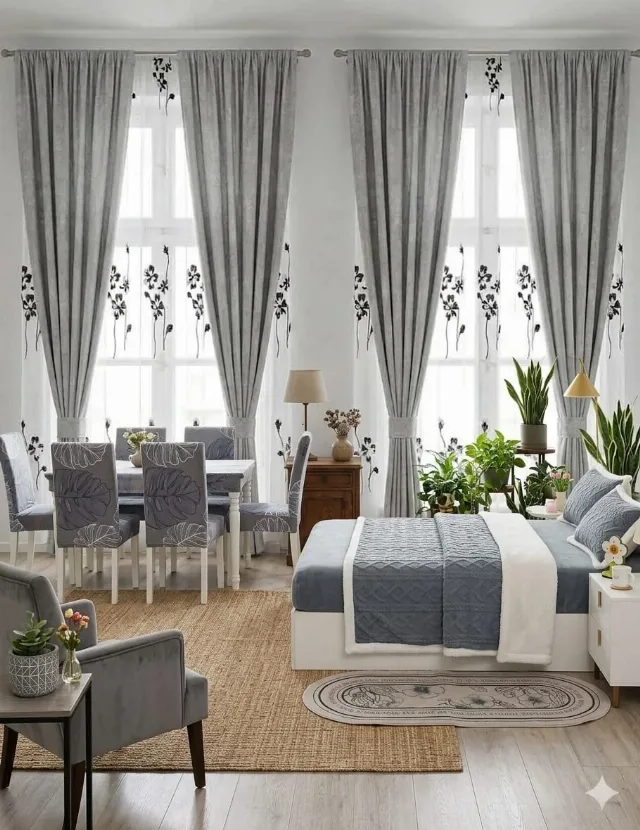 Perdele, draperii si lenjerii elegante pentru casa ta – fotografia 2 din 4