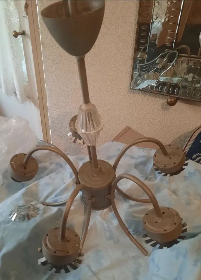 Lustră Vintage,Guban, model "unicat", 43 de ani. – fotografia 4 din 5