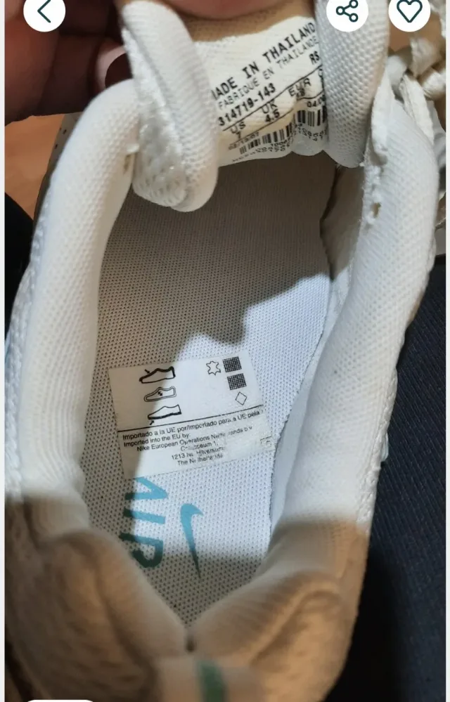 Adidasi #Nike,#38, folosit 1-2 ori – fotografia 5 din 7