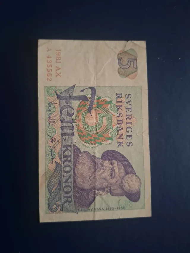 5 coroane 1977 suedia – Craiova, Dolj