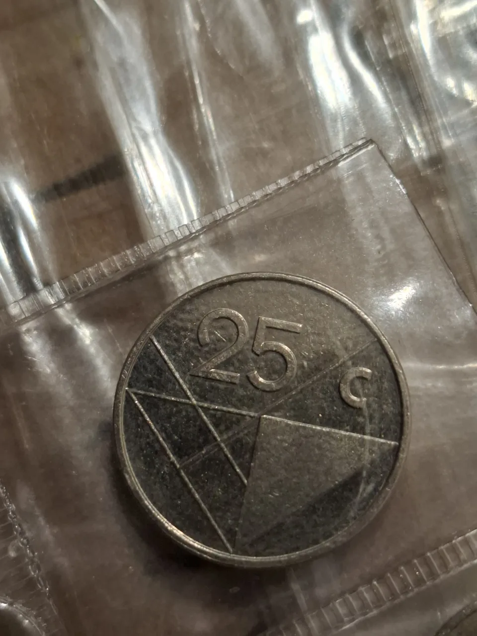 25 cents 1986 aruba – fotografia 1 din 2
