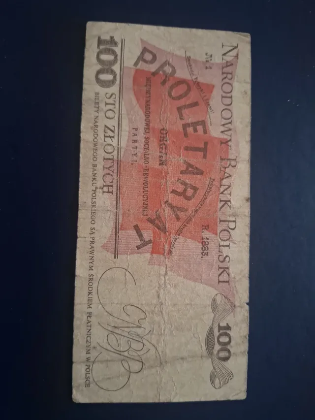 100 zloti 1986 polonia – fotografia 2 din 2