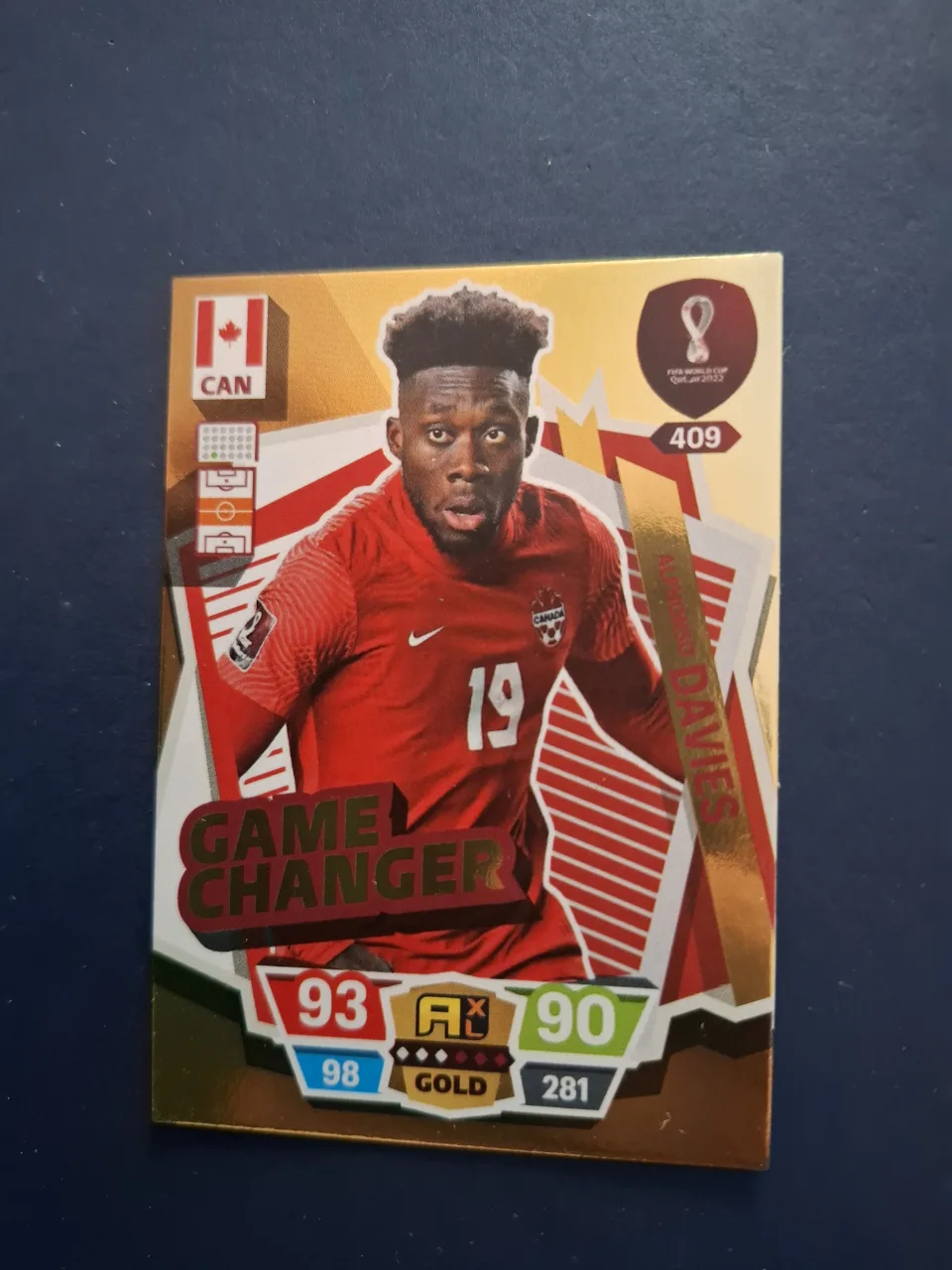 card gold qatar 2022 – fotografia 1 din 1