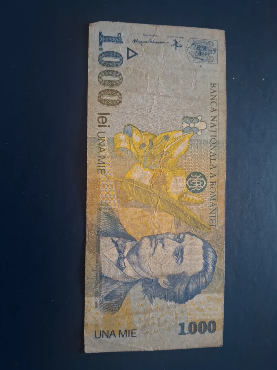 1000 lei 1998 romania – fotografia 1 din 2