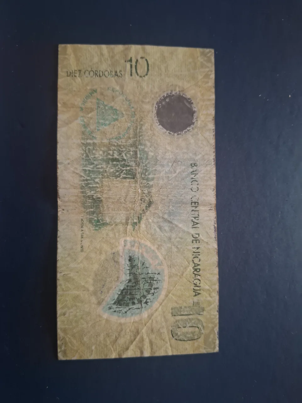 10 cordobas nicaragua – fotografia 1 din 2