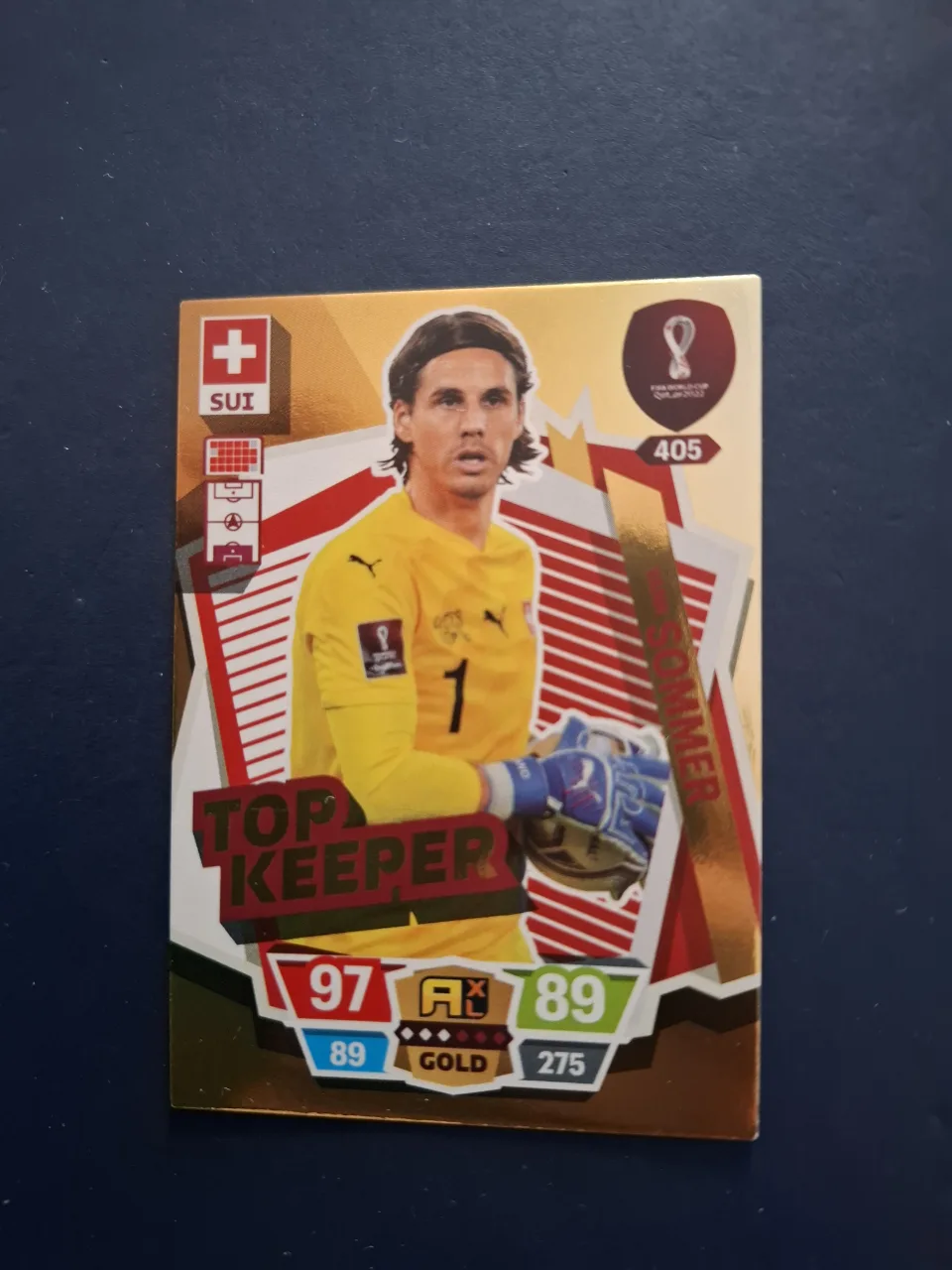 card gold qatar 2022 – fotografia 1 din 1