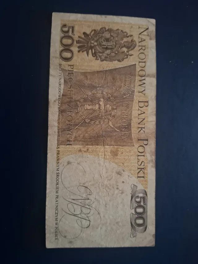 500 zloti 1982 polonia – fotografia 2 din 2