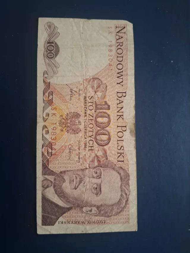 100 zloti 1986 polonia – Craiova, Dolj