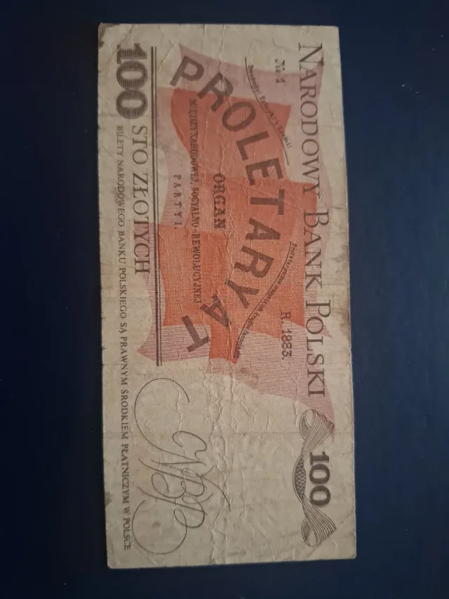 100 zloti 1986 polonia – fotografia 2 din 2