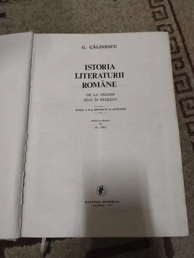 istoria literaturii române de la origini până în prezent – fotografia 2 din 5