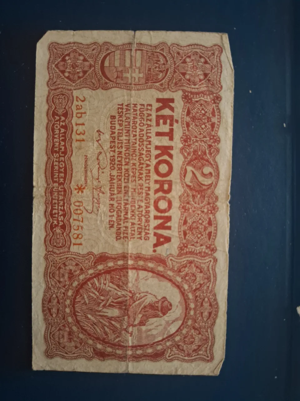 20 coroane 1920 – fotografia 1 din 2