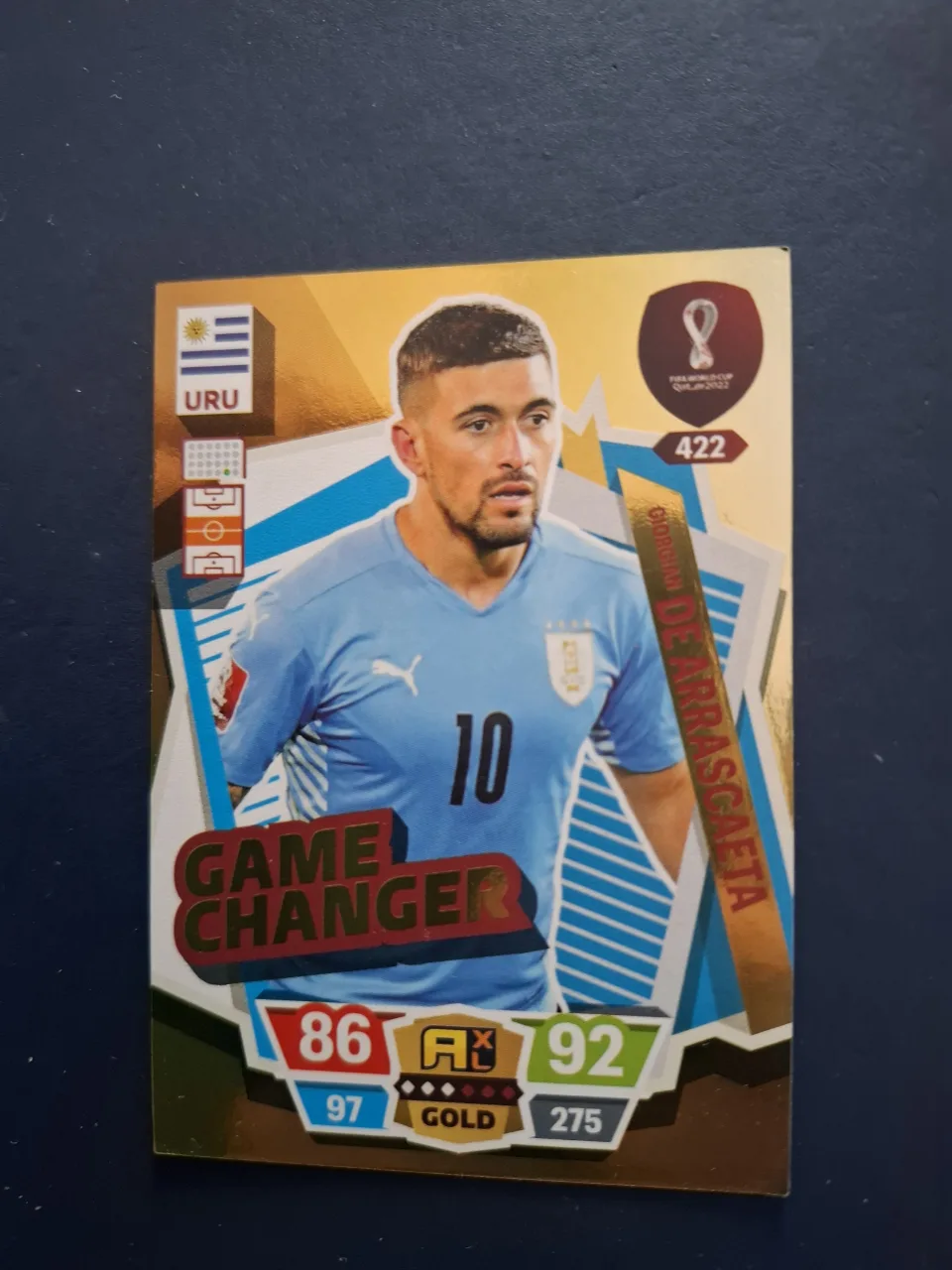 card gold qatar 2022 – fotografia 1 din 1
