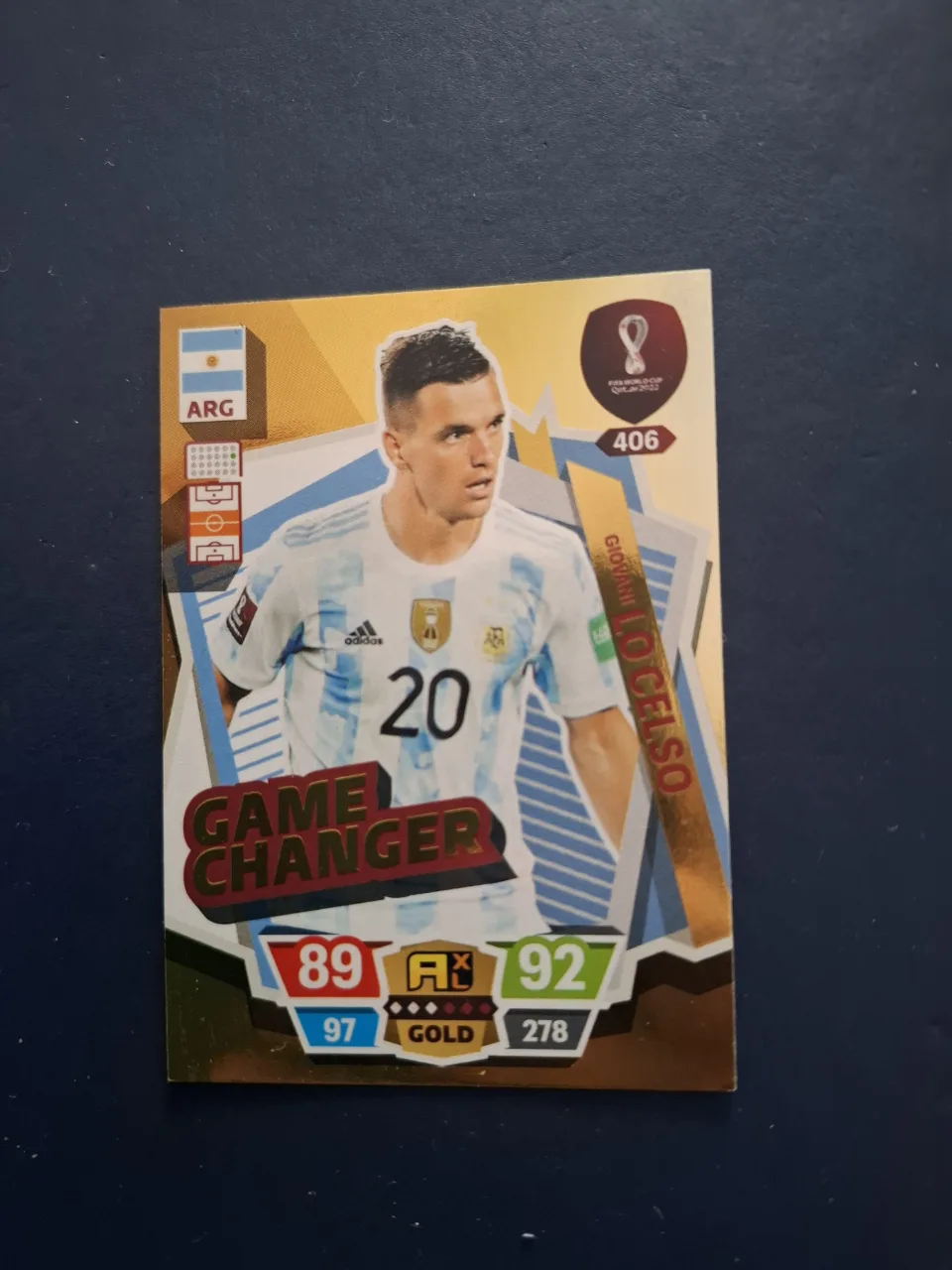 card gold qatar 2022 – fotografia 1 din 1