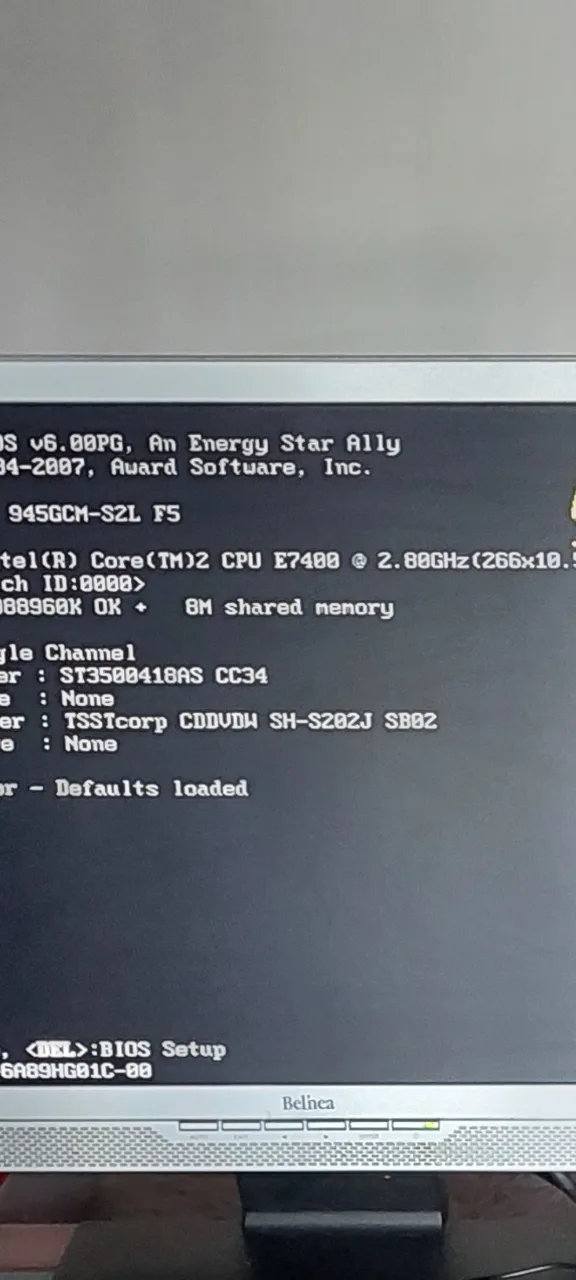 PC dual core cu monitor – fotografia 1 din 2