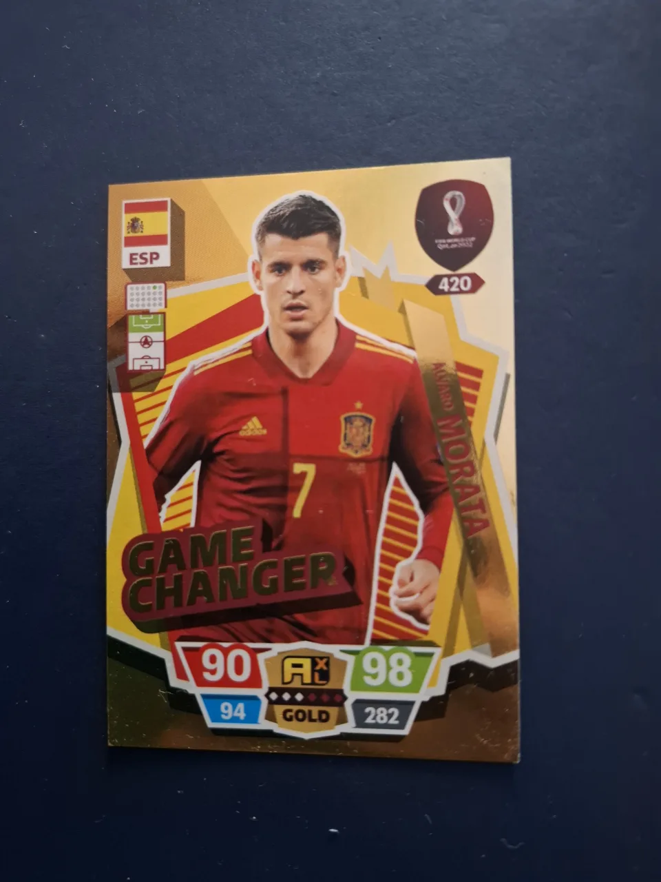 card gold qatar 2022 – fotografia 1 din 1