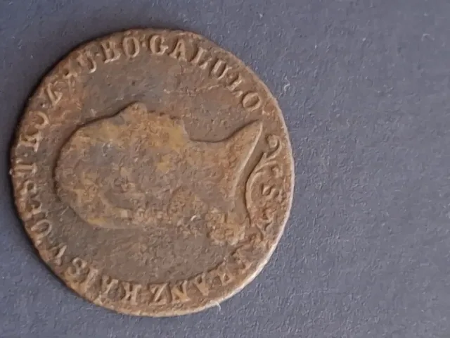 moneda 1 kreuzer 1812 – fotografia 2 din 2