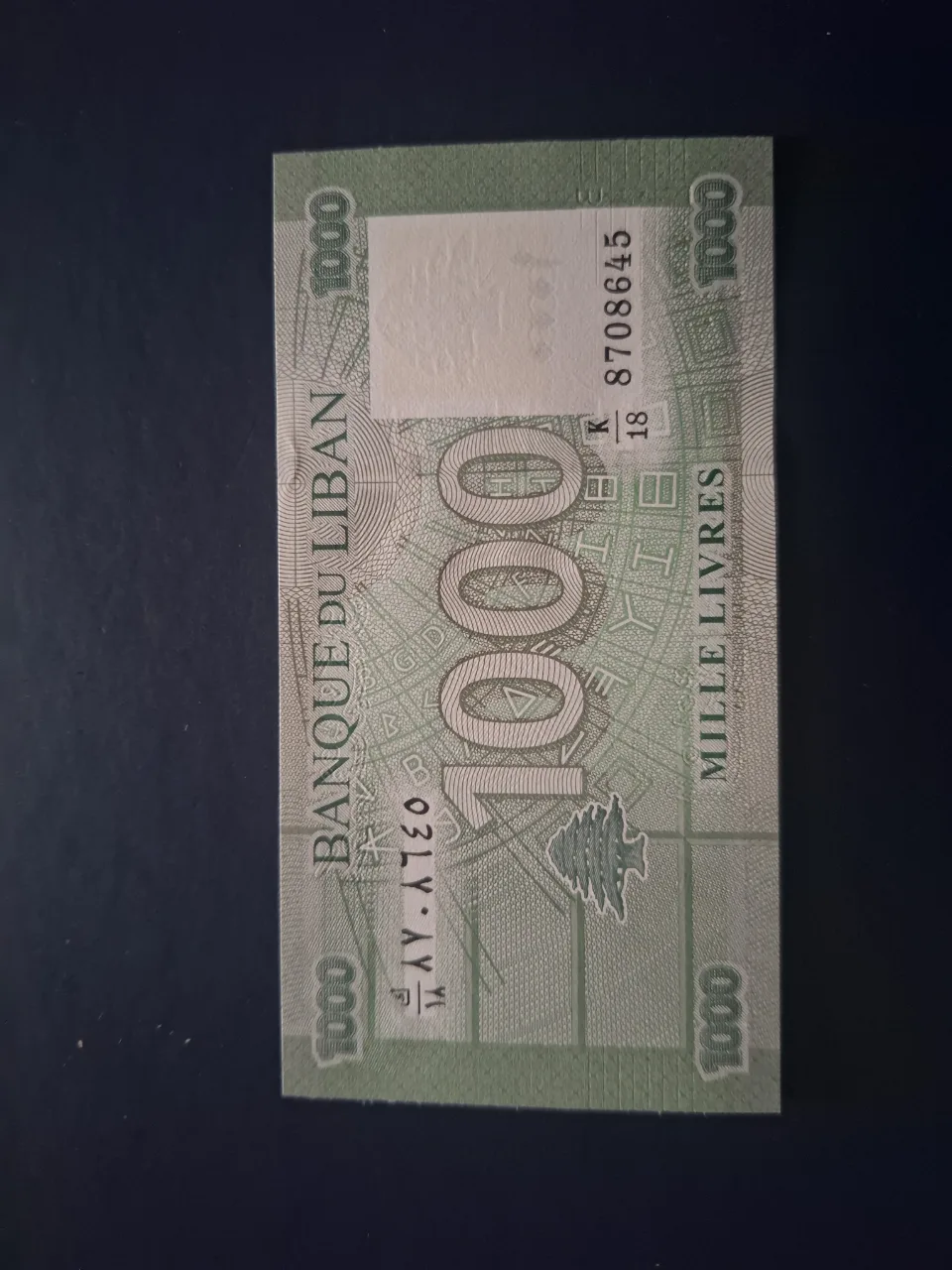 1000 livre liban – fotografia 1 din 2