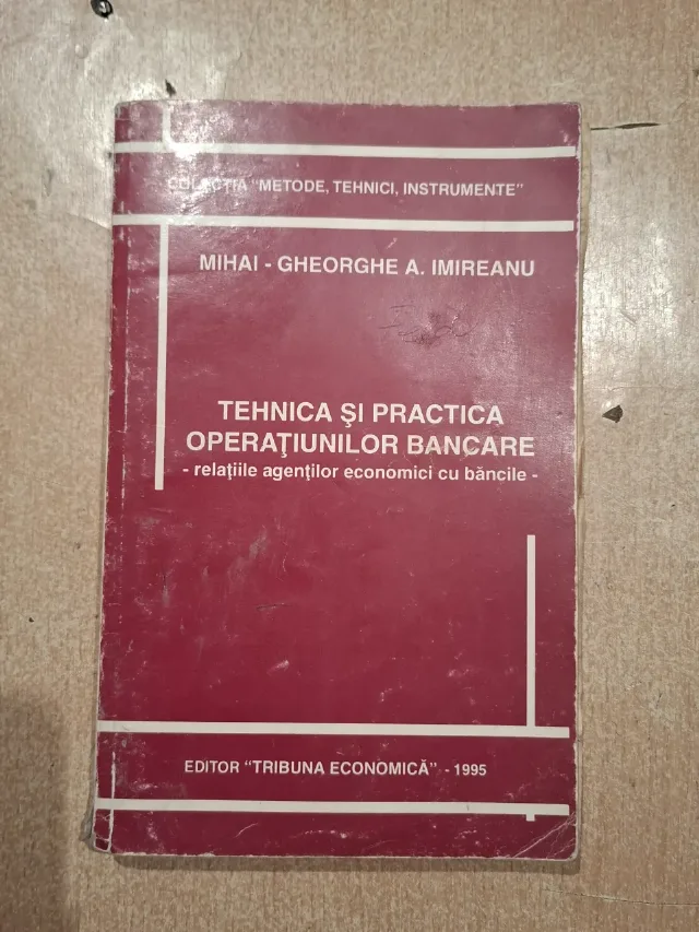 mihail gheorghe a. imireanu-tehnica si practica operatiunilor bancare – fotografia 2 din 4