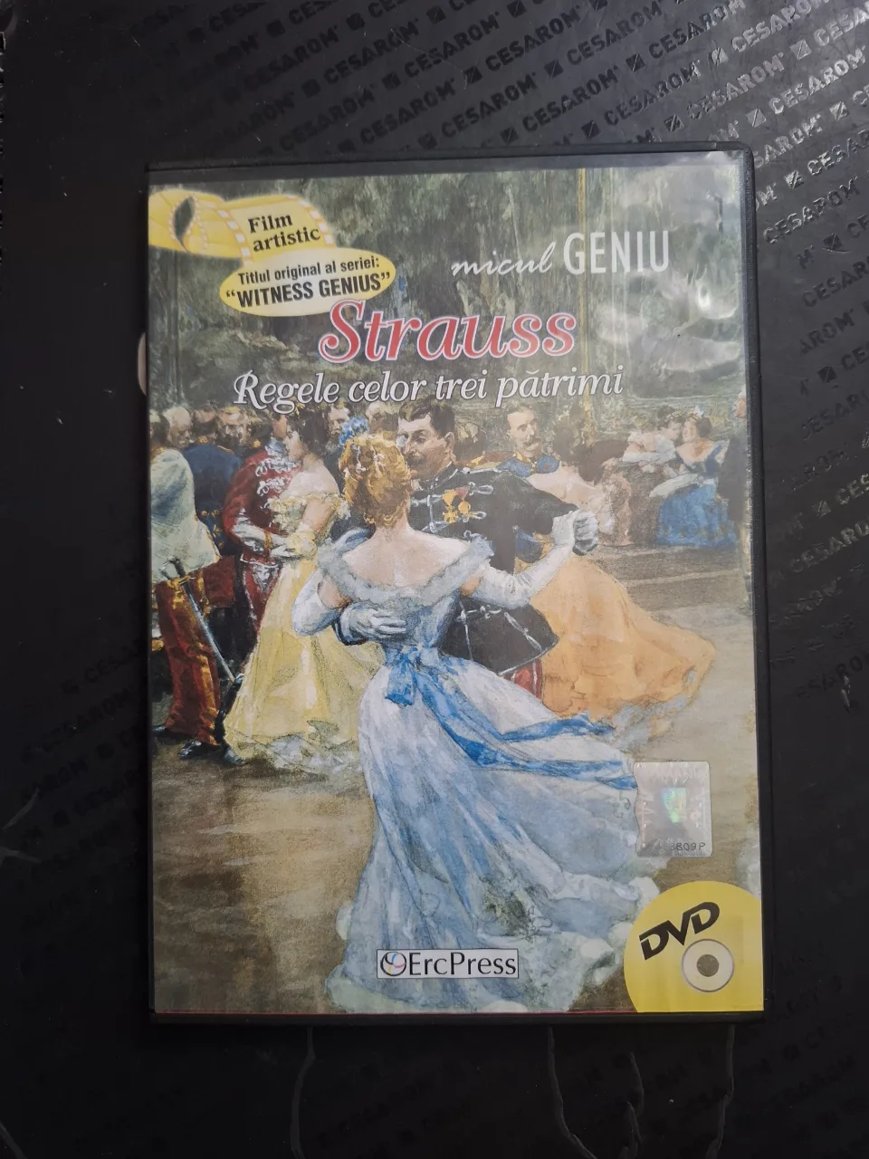 dvd strauss regele celor trei  patrimi – fotografia 1 din 2