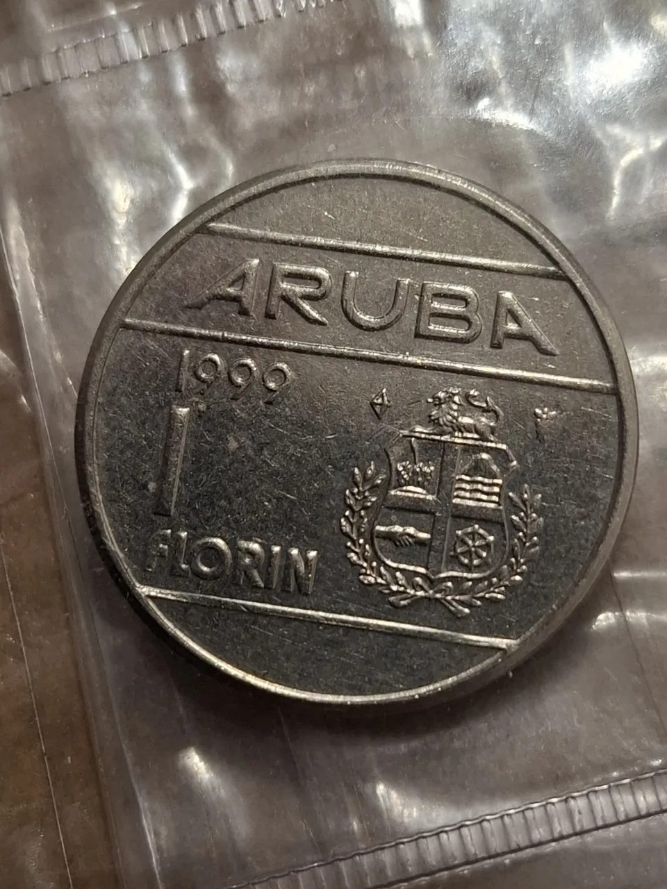 1 florin 1992 aruba – fotografia 1 din 2