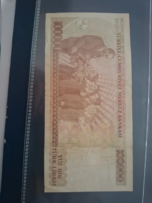 100.000 lire 1970 tircia – fotografia 2 din 2