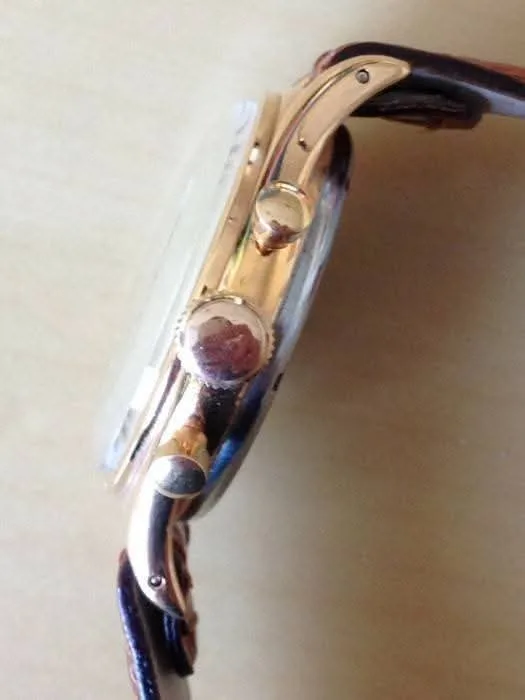 cronograf gold plated – fotografia 3 din 3